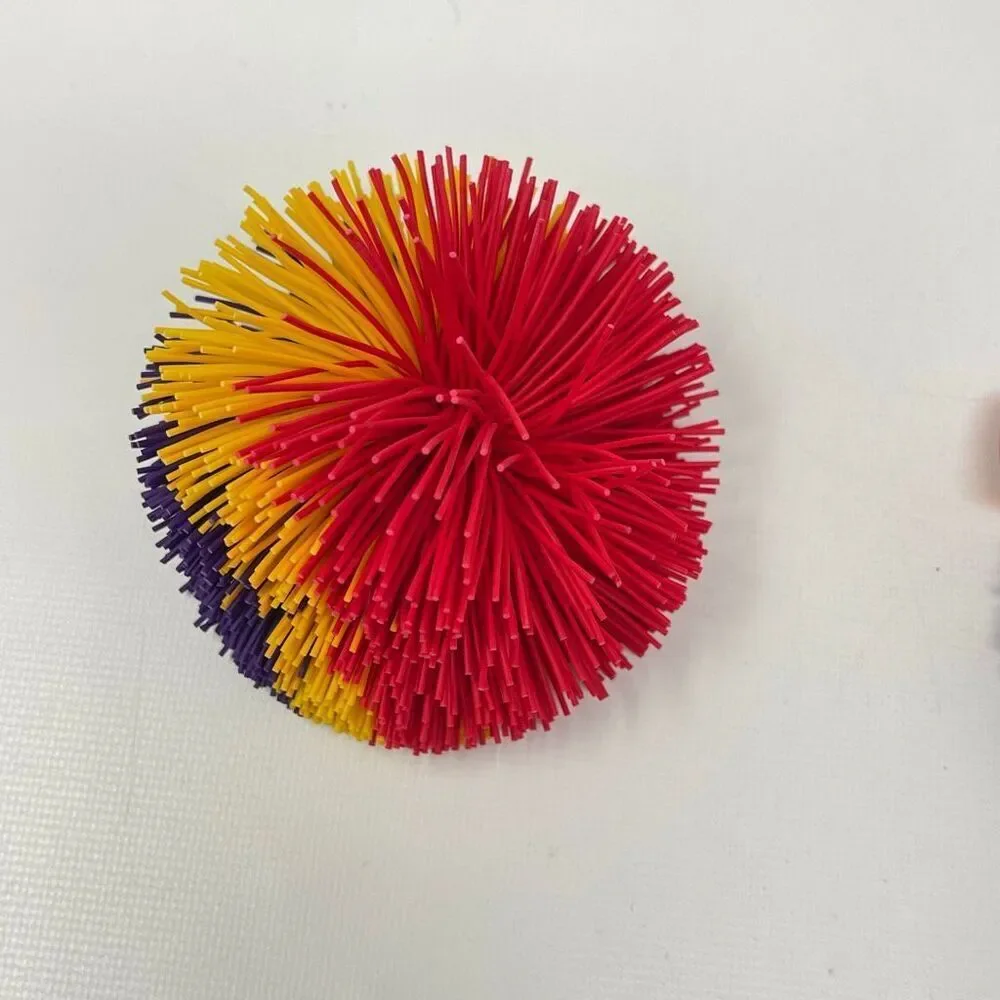 Koosh Silicone Ball Lot of 2 Balls Classic Fidget Toy for Kids Mini & Regular